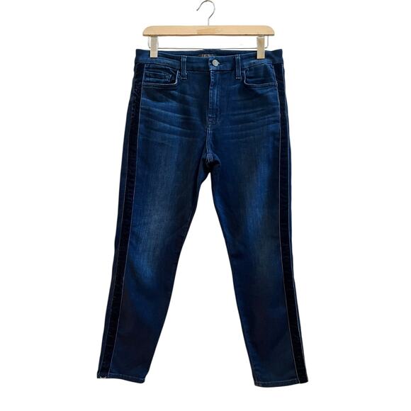 Jen7 by 7 For All Mankind Size 10 Tuxedo Ankle Skinny Jeans 25 Inch Inseam - Picture 2 of 14